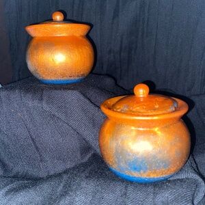 Orange sherbet, wishing jar #r002